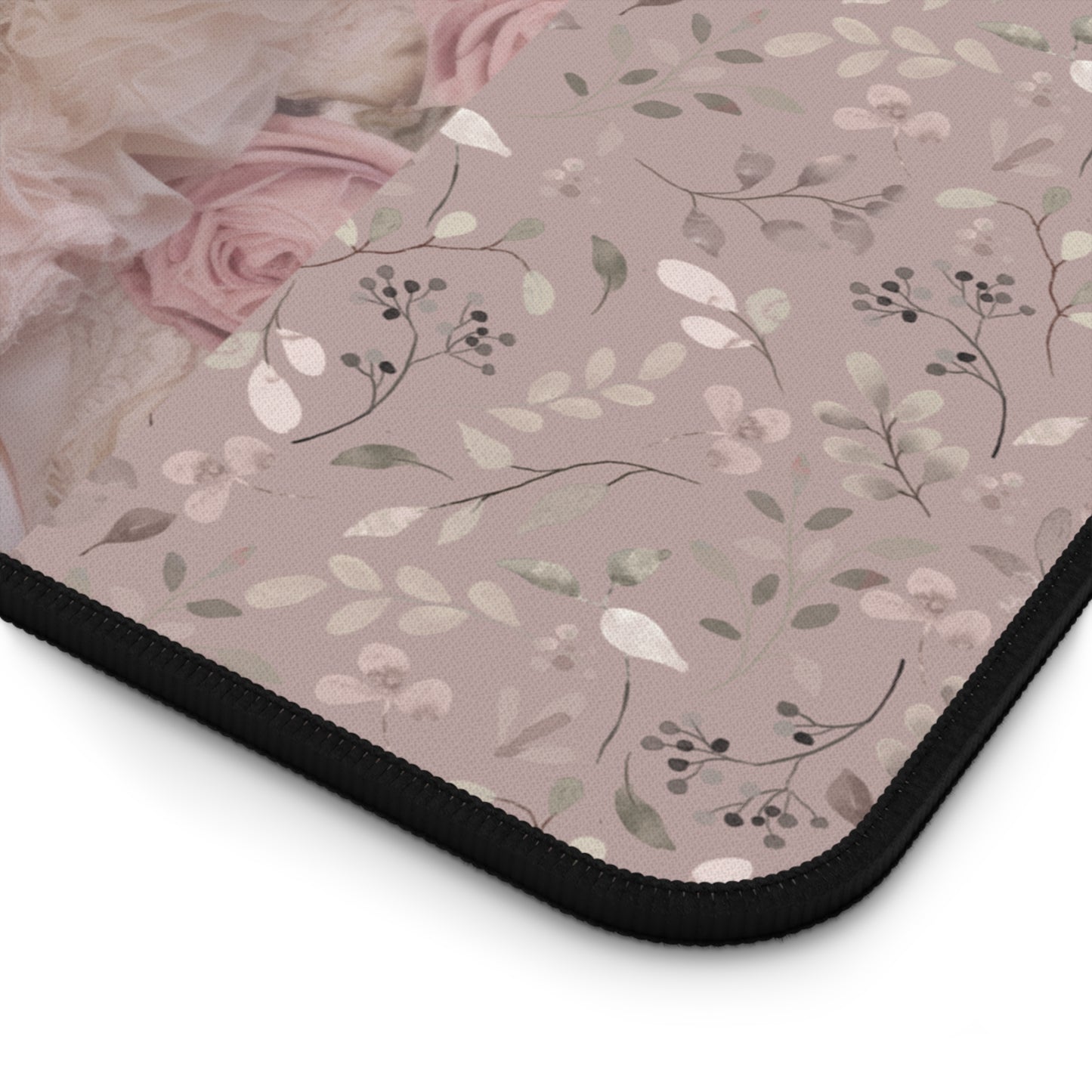 Close-up print detail of Petals and Petticoats artwork — Nicki Glam