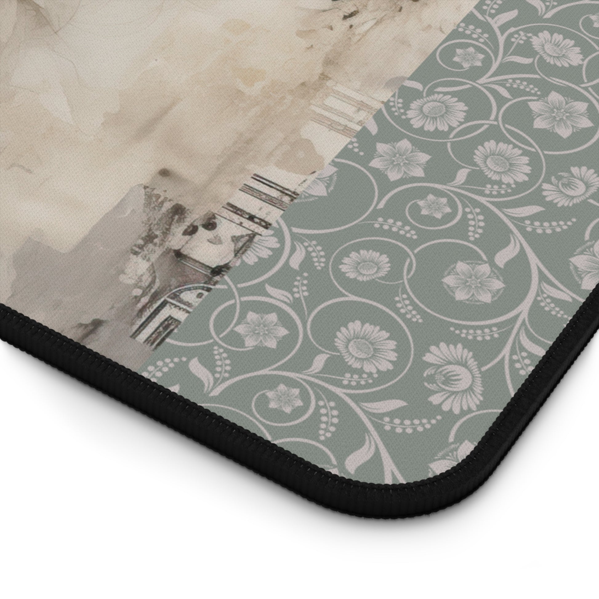 Close-up corner detail of The Art of Grace artwork — Nicki Glam