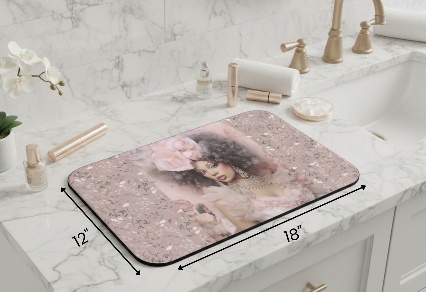 Petals and Petticoats mat sizing graphic — Nicki Glam